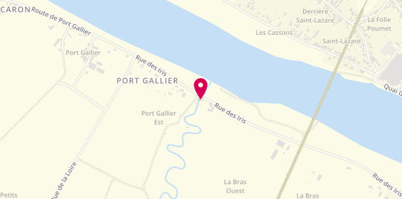 Plan de Loire'n CO, Camping de Gien Rue Iris, 45500 Poilly-lez-Gien