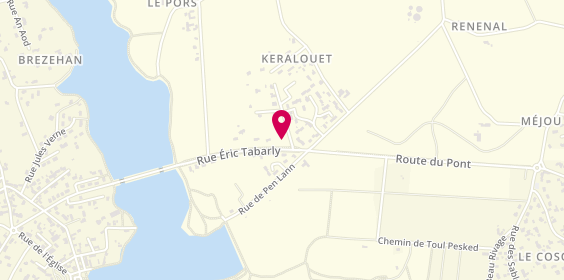 Plan de Camping de Keralouet, 11 Rue Eric Tabarly, 29740 Plobannalec-Lesconil