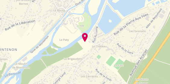 Plan de Camping des Rives du Loing, 26 avenue du Château, 45120 Cepoy