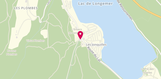 Plan de Camping Les Jonquilles, 2552 Route du Lac, 88400 Xonrupt-Longemer