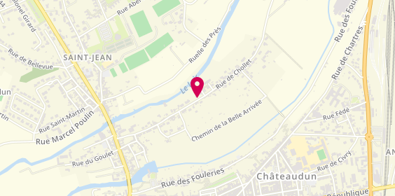 Plan de Camping Municipal, Rue Chollet, 28200 Châteaudun