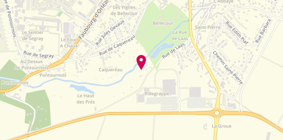Plan de Camping Les Lilas, Rue de Laas, 45300 Pithiviers