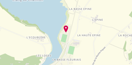 Plan de Camping Les Rives du Lac, Rue des Rouxières, 35210 Châtillon-en-Vendelais