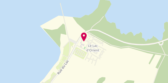 Plan de Camping le Lac d'Orient, 17 Rue du Lac, 10140 Mesnil-Saint-Père