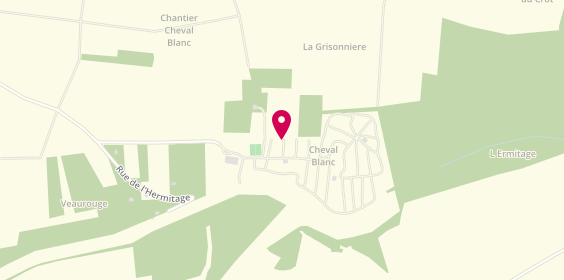 Plan de Parc de la Chesnaie, Lieu-Dit le Cheval Blanc la Chesnaie, 45480 Autruy-sur-Juine