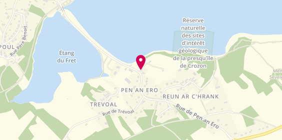 Plan de Camping Gwel Kaër, Port du Fret
40 Rue de Pen An Ero, 29160 Crozon