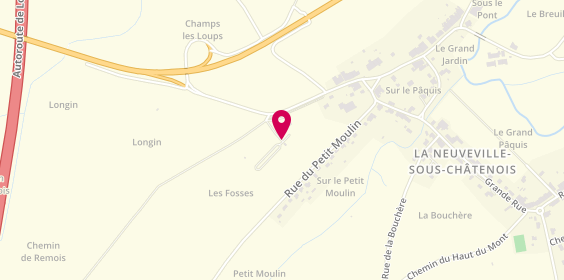 Plan de Camping l'Arc en Ciel, 705 Rue de la Halle, 88170 La Neuveville-sous-Châtenois
