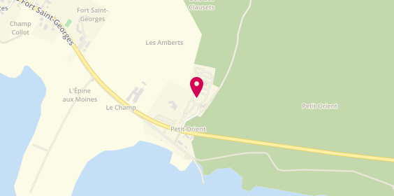 Plan de Camping Aux Rives du Lac, Rue du Fort Saint-Georges, 10220 Géraudot