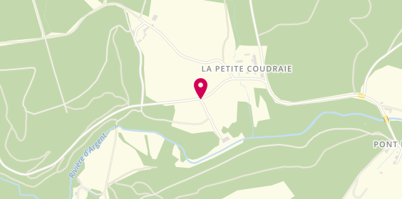 Plan de Camping la Rivière d'Argent, La Coudraie, 29690 Huelgoat