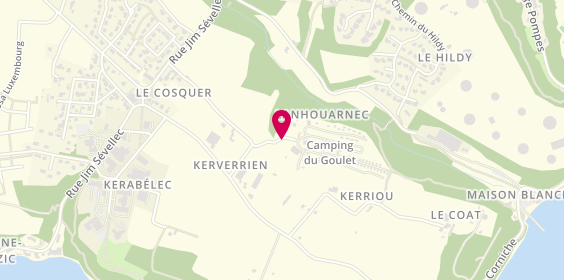 Plan de Camping du Goulet, 285 Chem. De Lanhouarnec, 29200 Brest