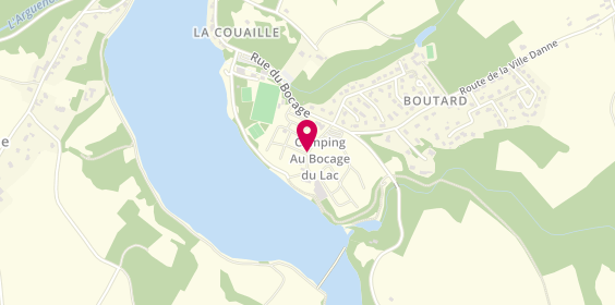 Plan de Camping au Bocage du Lac, 16 Rue du Bocage, 22270 Jugon-les-Lacs