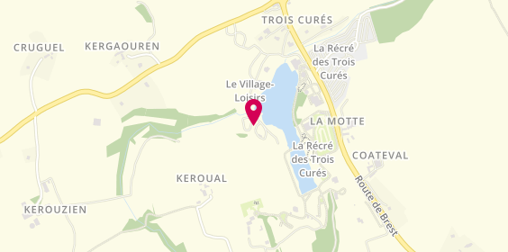 Plan de Camping de la Récré, Le Lac des 3 Curés, 29290 Milizac-Guipronvel