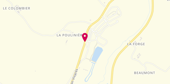 Plan de Camping Monaco Parc, Route de Monceaux, 61290 Longny-les-Villages