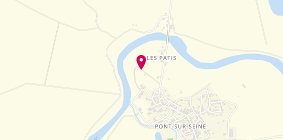 Plan de Camping des Joyeux Campeurs Pont sur Seine, Faubourg Saint-Nicolas, 10400 Pont-sur-Seine