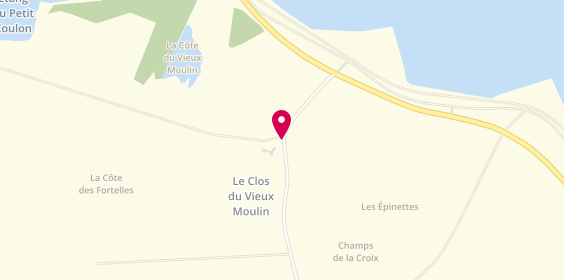 Plan de Le Clos du Vieux Moulin, 33 Rue du Lac, 51290 Châtillon-sur-Broué