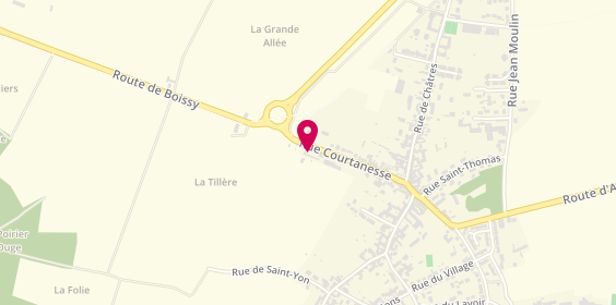 Plan de Camping des Tourelles, 22 Rue Courtanesse, 91790 Boissy-sous-Saint-Yon