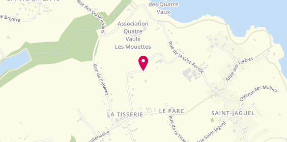 Plan de Camping le Clos Tranquille, 12 Rue Guy Homery, 22380 Saint-Cast-le-Guildo