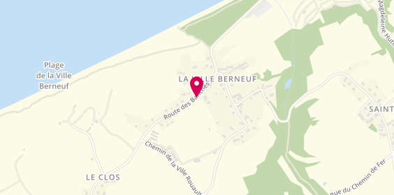 Plan de Camping de la Plage de la Ville Berneuf, 26 Route Banches, 22370 Pléneuf-Val-André