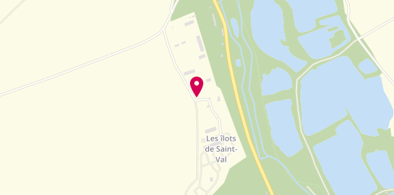 Plan de Camping Eure et loir | Les Ilots de Saint Val, 3 le Haut Bourray, 28130 Villiers-le-Morhier