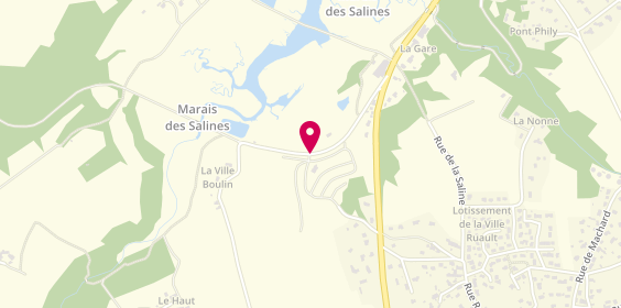 Plan de Le Camping des Salines, 11 Route de la Ville Boulin, 22240 Plurien