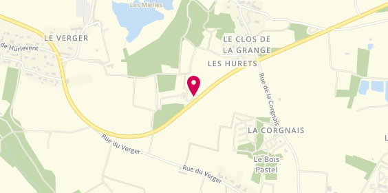 Plan de Camping Notre Dame du Verger, La Ville Aumont, 35260 Cancale