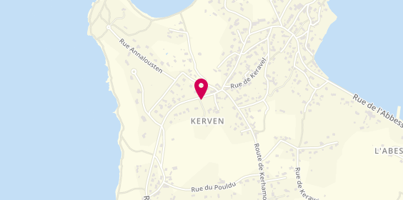 Plan de Camping de Kerven, Route de la Corniche, 29630 Plougasnou