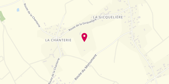Plan de Camping de la Chanterie, 581 Route de la Gicquelière, 50380 Saint-Pair-sur-Mer