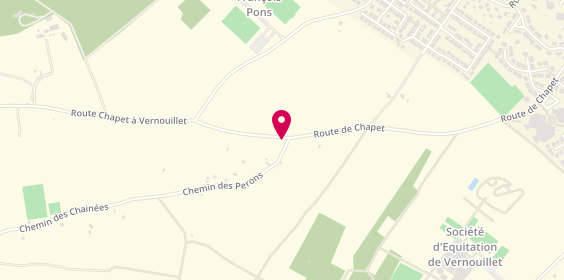 Plan de Caravaning Les Chenets, 441 Route de Chapet, 78480 Verneuil-sur-Seine