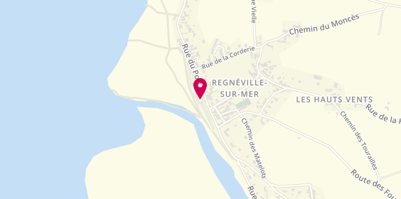 Plan de Camping du Havre de Regnéville, 8 Rue du Port, 50590 Regnéville-sur-Mer