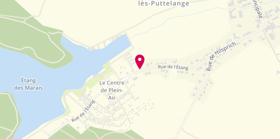 Plan de Ctre de Plein Air, Rue Etang, 57510 Rémering-lès-Puttelange