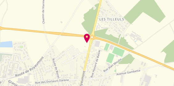 Plan de Le Parc des Grand Clos, 12 Route de Chantilly, 95270 Asnières-Sur-Oise, 95270 Asnières-sur-Oise