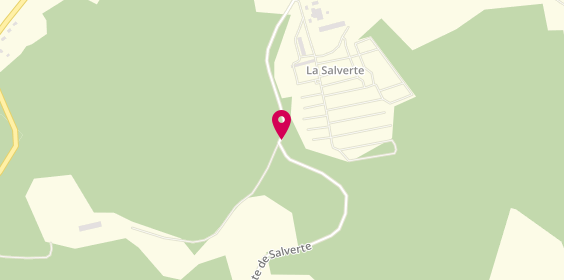 Plan de Camping Caravaning de Salverte, Route de Salverte, 27890 La Neuville-du-Bosc