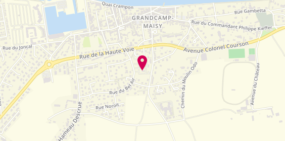 Plan de GCU Grandcamp-Maisy, 68 Rue du Dr Boutrois, 14450 Grandcamp-Maisy
