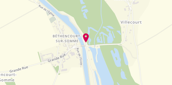 Plan de Domaine de la Canardiere, 3 Grande Rue, 80190 Béthencourt-sur-Somme