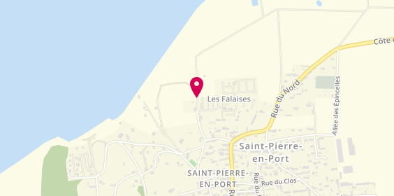 Plan de Camping Huttopia les Falaises, 130 Rue du Camping, 76540 Saint-Pierre-en-Port