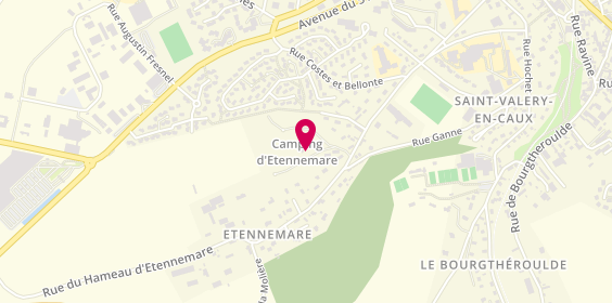 Plan de Camping Seasonova Etennemare, 21 Rue du hameau d'Etennemare, 76460 Saint-Valery-en-Caux
