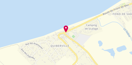 Plan de Camping Municipal, Rue Front de Mer, 76860 Quiberville