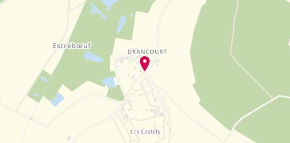 Plan de Camping Domaine du Château de Drancourt, Hauts de France Fr
185 Rue du Château, 80230 Estrébœuf