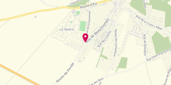 Plan de Le Village de la Sablière, 496 Rue Beauchamps, 80230 Saint-Valery-sur-Somme