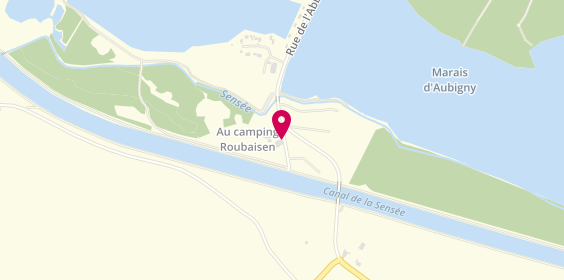 Plan de Au Camping Roubaisien, Rue de l'Abbaye, 62860 Oisy-le-Verger