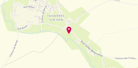 Plan de Camping Location Mobil Home Maubeuge Valenciennes - Les Nénuphars, 10 Rue Gilles Beaurieux, 59570 Taisnières-sur-Hon