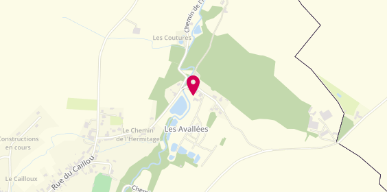 Plan de Camping Loisirs les Avallées, 18 Rue du Faubourg, 59600 Villers-Sire-Nicole