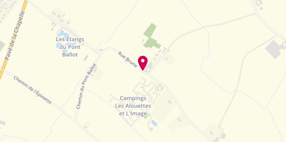 Plan de Campings Les Alouettes et l'Image, 130 Rue Brune, 59116 Houplines