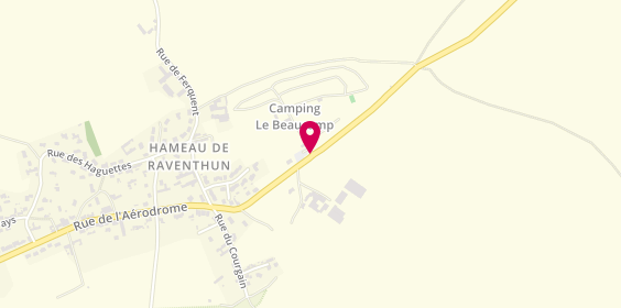 Plan de Camping le Beaucamp, 56 Rue de l'Aérodrome, 62164 Ambleteuse