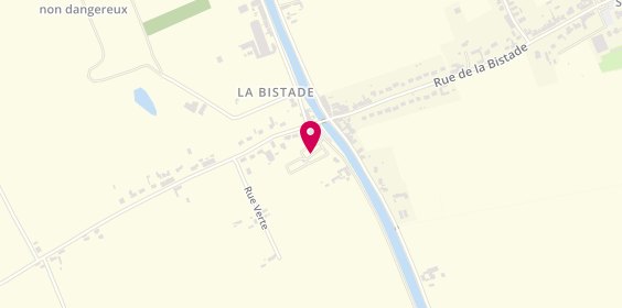 Plan de SARL le Hameau de la Bistade, 14 Rue du Wetz, 62370 Sainte-Marie-Kerque