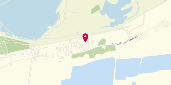 Plan de Camping Clairette, 525 Route des Dunes, 62215 Oye-Plage