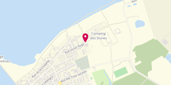 Plan de Camping des Dunes, Rue Victor Hugo, 59820 Gravelines