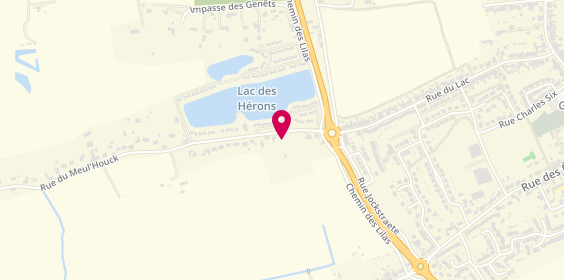 Plan de Caravaning du Lac, 15 Rue du Meulhouck, 59254 Ghyvelde